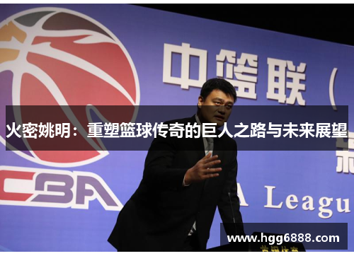 火密姚明：重塑篮球传奇的巨人之路与未来展望